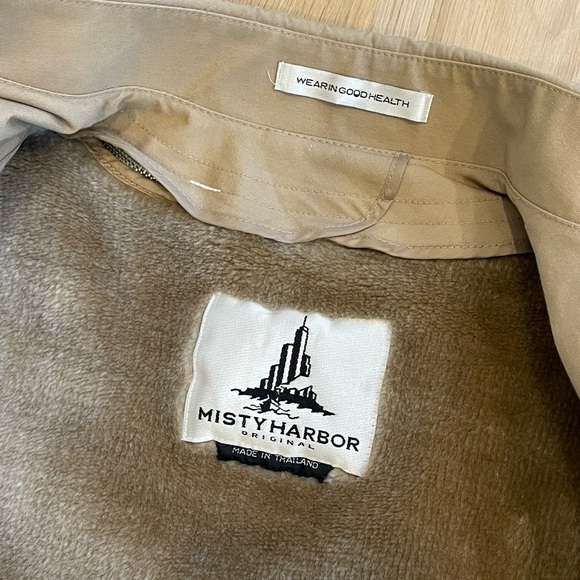 Vintage Misty Harbor Tan Trench Coat with removable lining - 8P - Picture 4 of 11